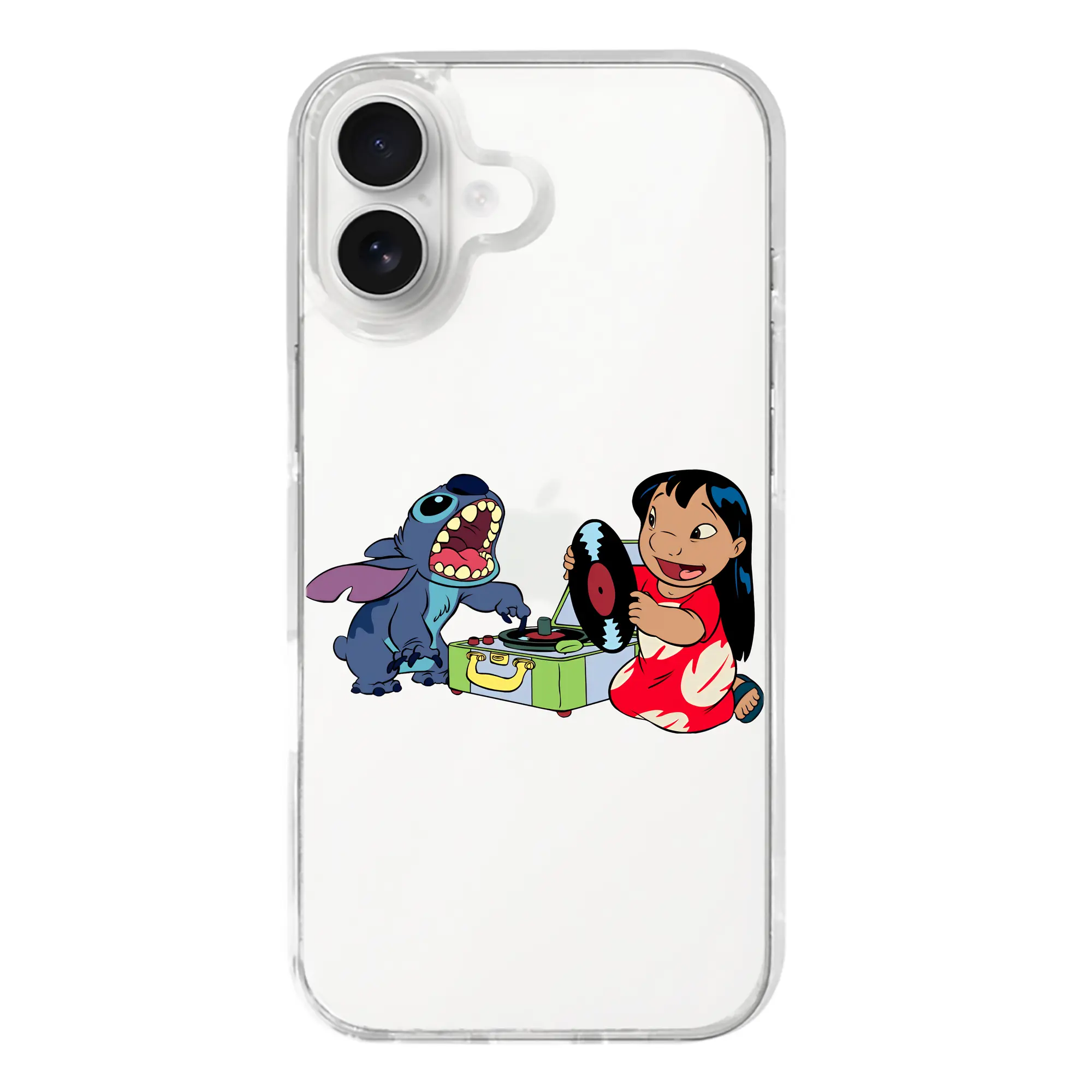 リロ＆スティッチ グッズ リロ - iPhone 17シリーズ 透明スマホケース – 薄型・耐衝撃・精密フィット保護カバー